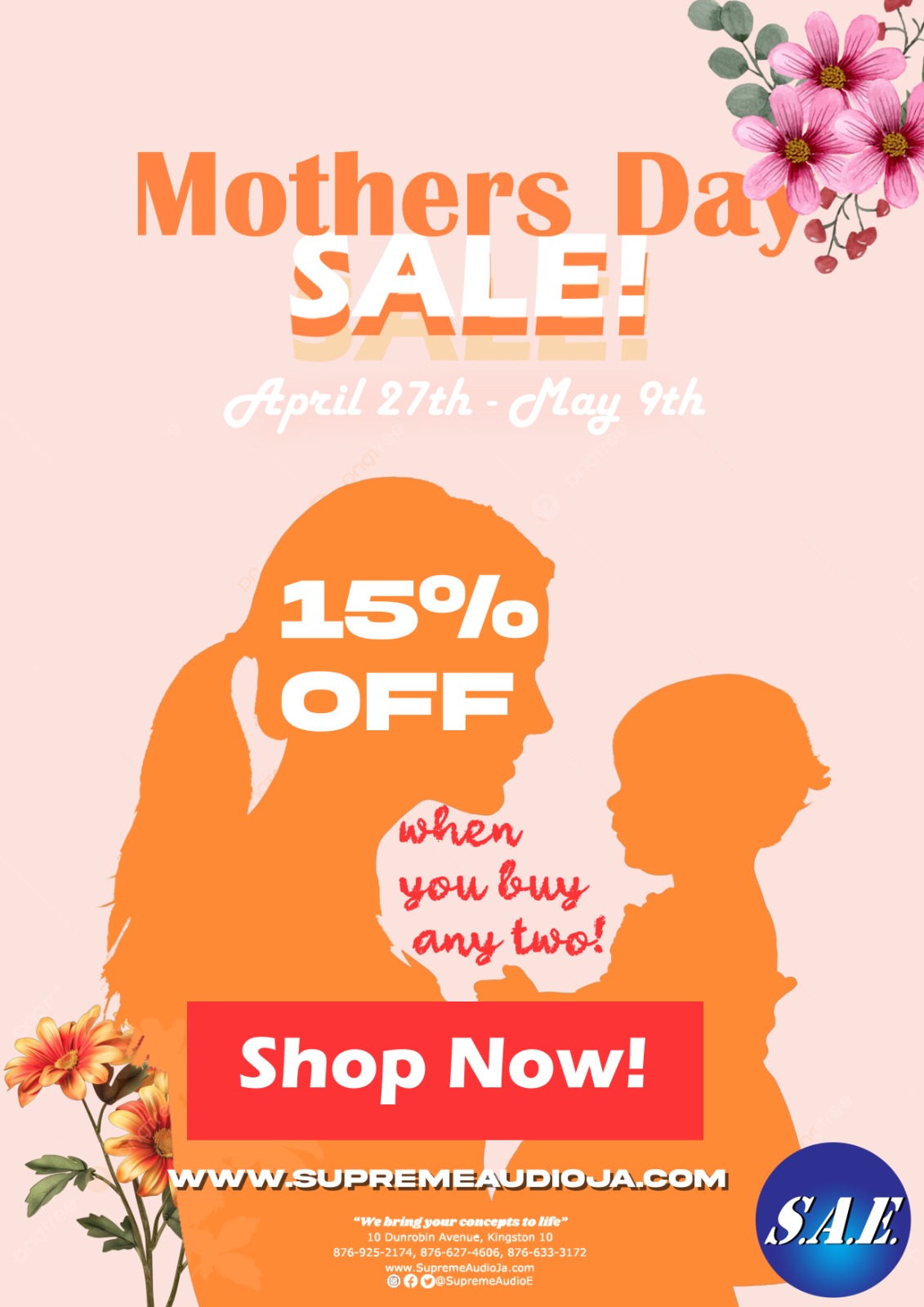 mother's day sale