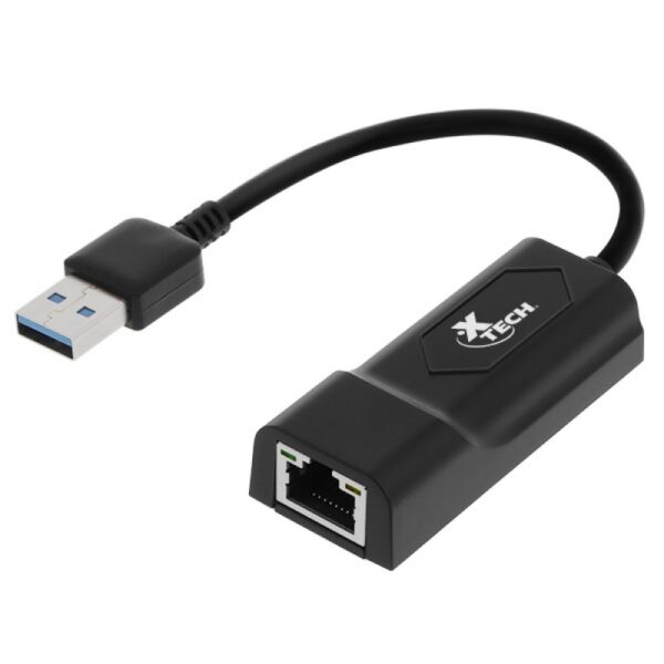 USB 3.0 TO RJ45 NETWORK ADAPTER, XTECH