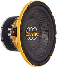 10" SPEAKER DUAL 4 OHMS COUSTIC CAR AUDIO